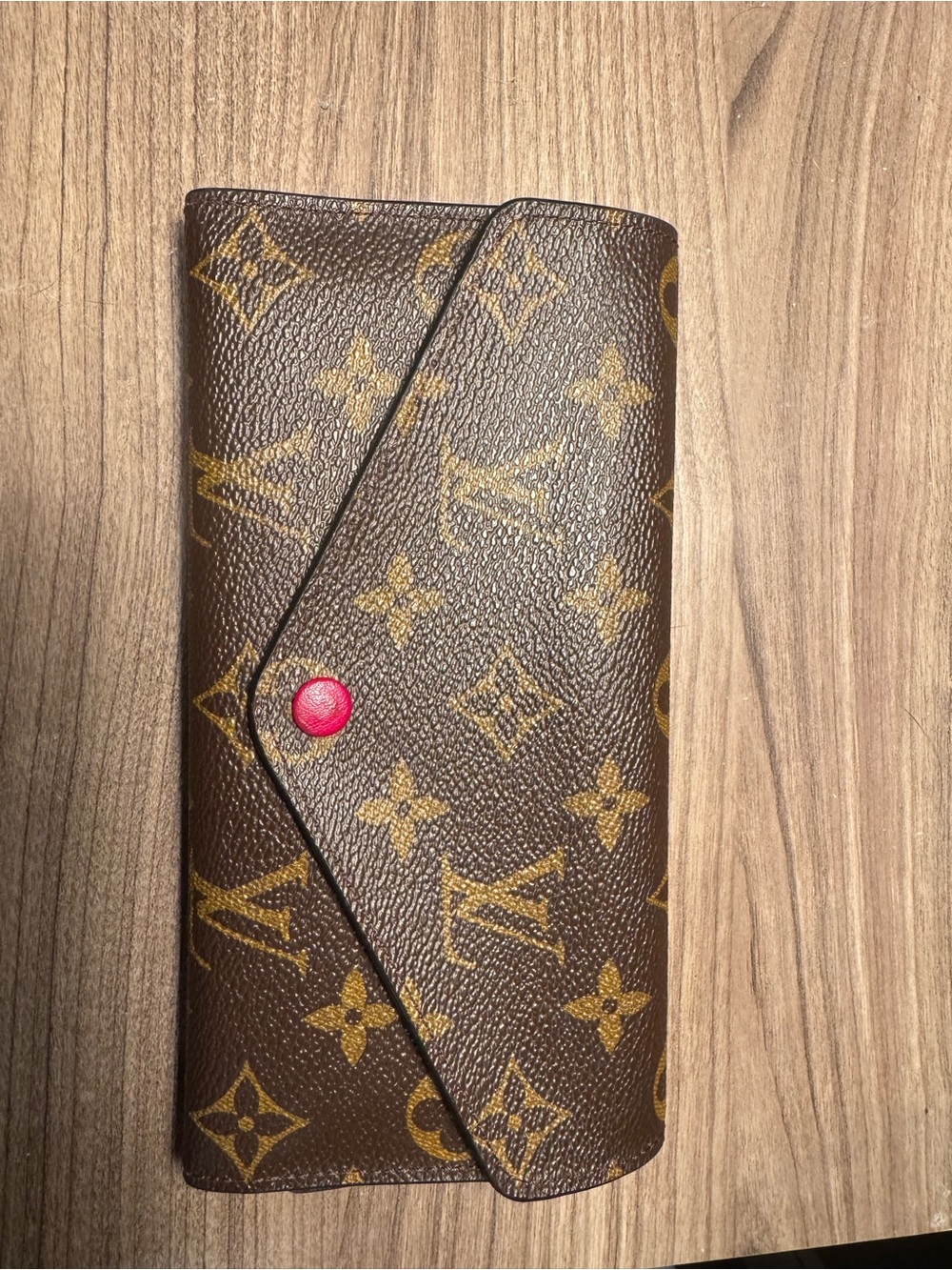 Louis Vuitton Monogram Wallet - Brown with Insert